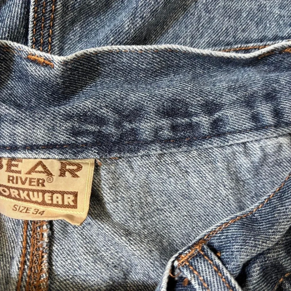 Bear River size 34 blue cargo denim men's jorts/shorts